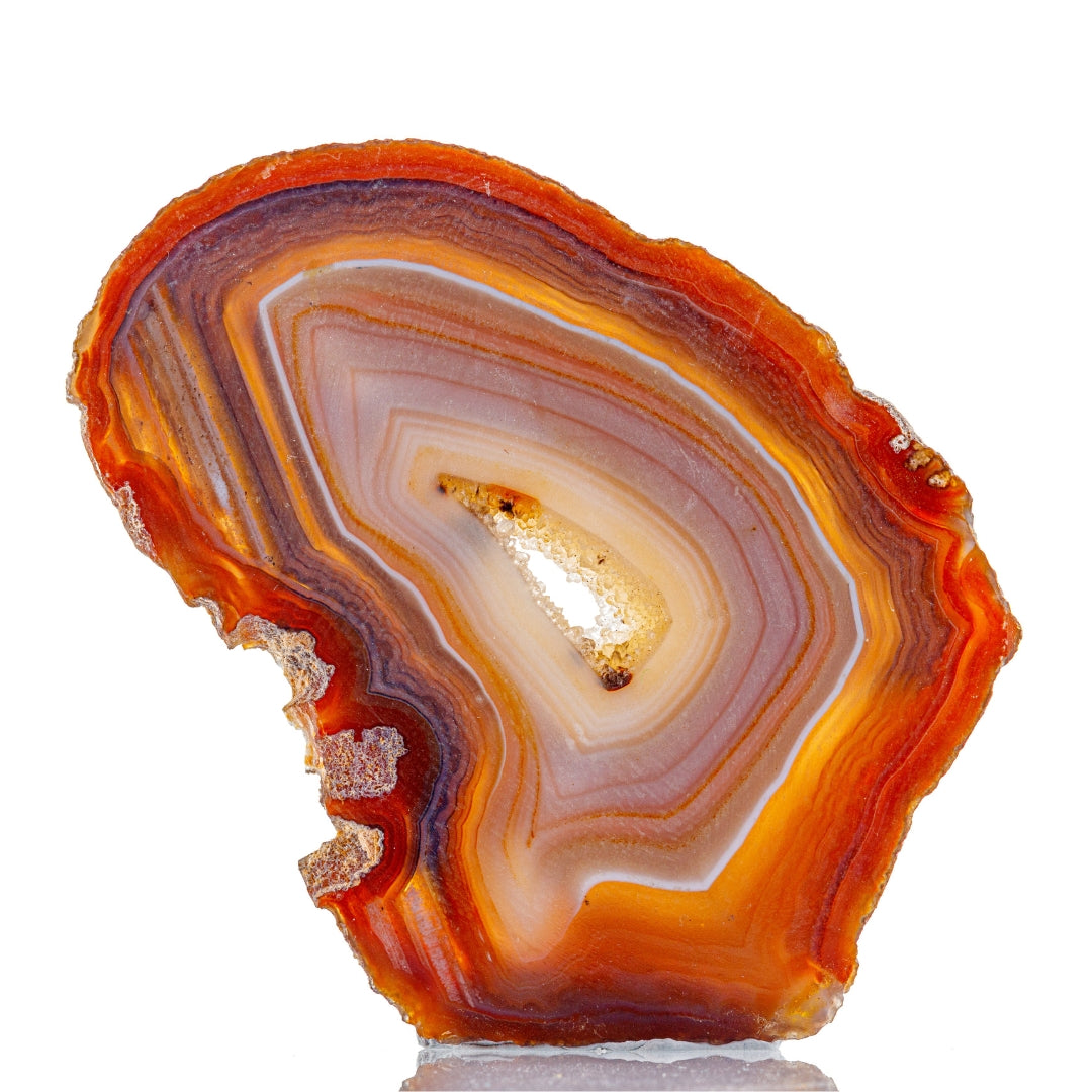 The Beloved Misbaha: Aqeeq and Ebony - 99 Beads, 8mm