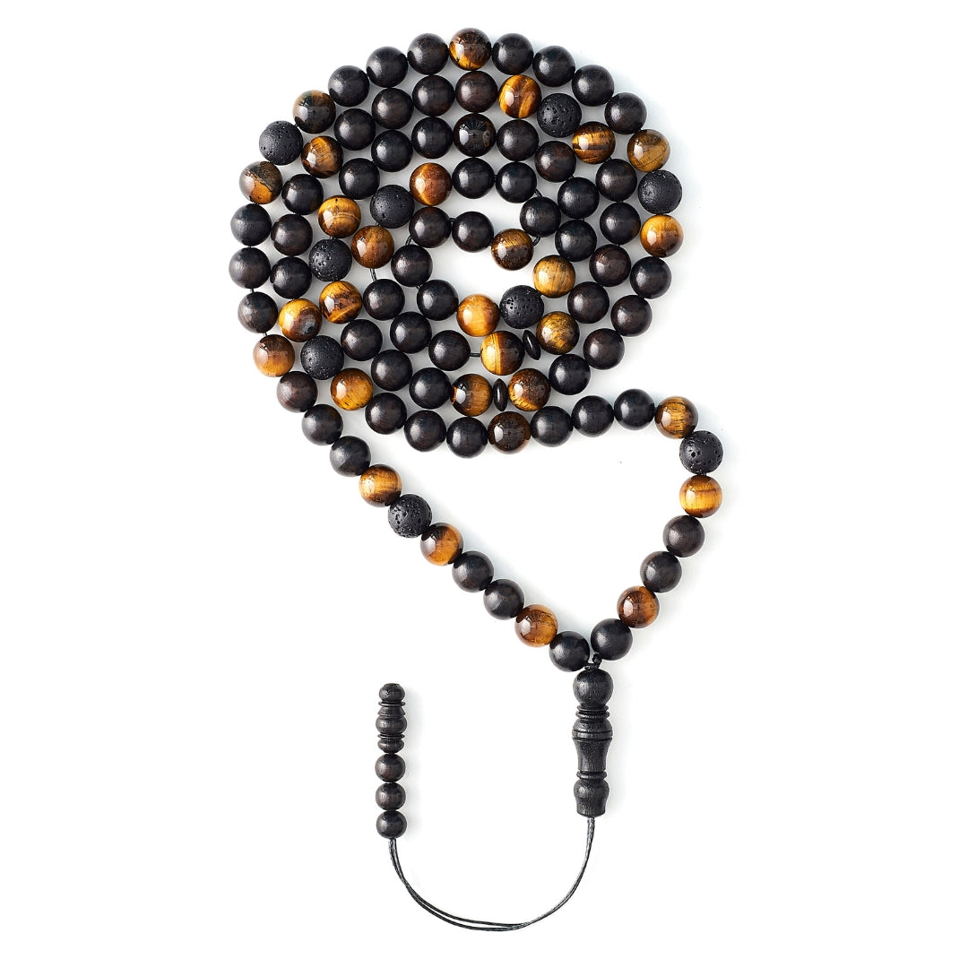 Wooden Dhikr (Zikr) Prayer Beads (Tasbeeh) - Premium Quality