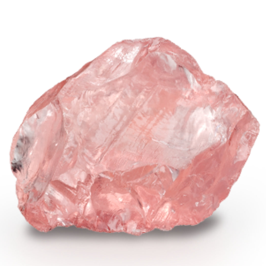 The Voyager Misbaha Bracelet: Rose Quartz and Dromedary - 33 Beads, 10mm