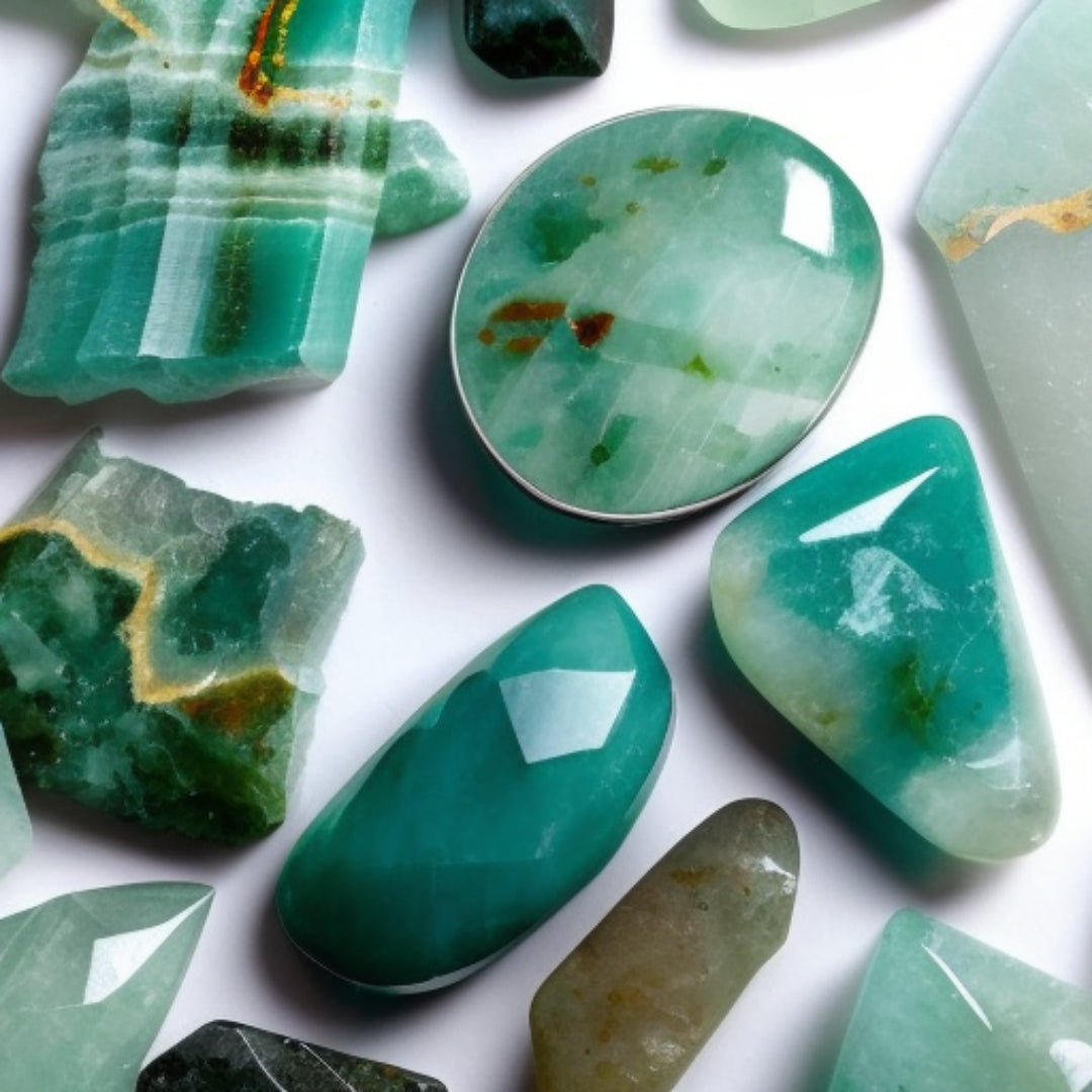 The One-Million Misbaha: MEDINA DOMES EDITION - Amazonite, Lava & Ebony, 100 Beads - 8mm