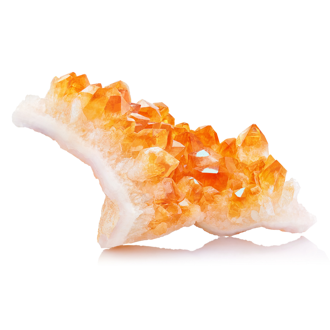 The One-Million Misbaha: Citrine and Ebony - 100 Beads, 8mm