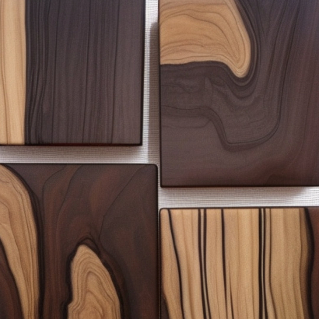 The Traveller Misbaha Bracelet: Mosaic Ebony and Lava - 99 Beads, 6mm