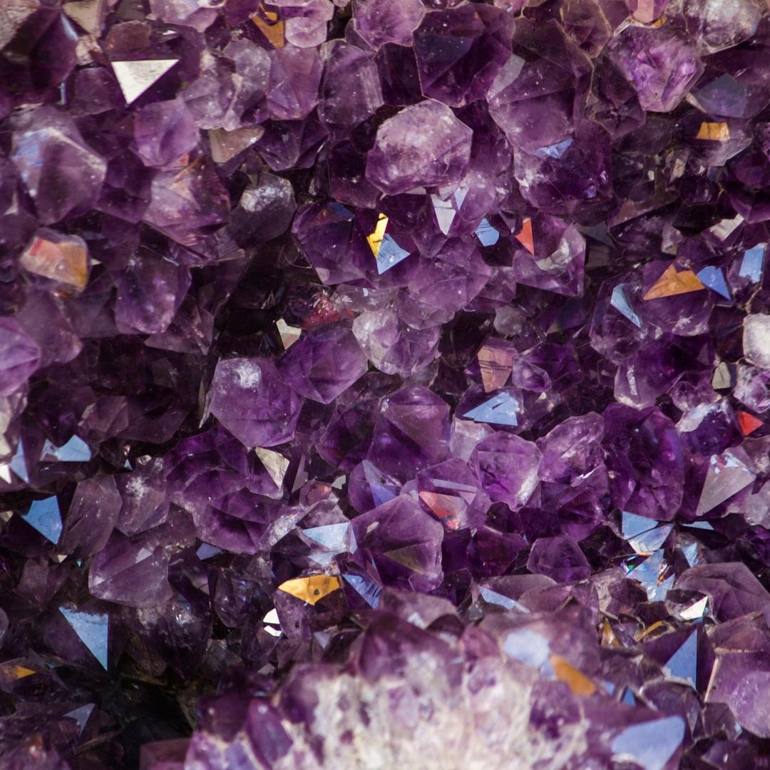 The Regality Misbaha: Amethyst and Ebony - 99 Beads, 6mm