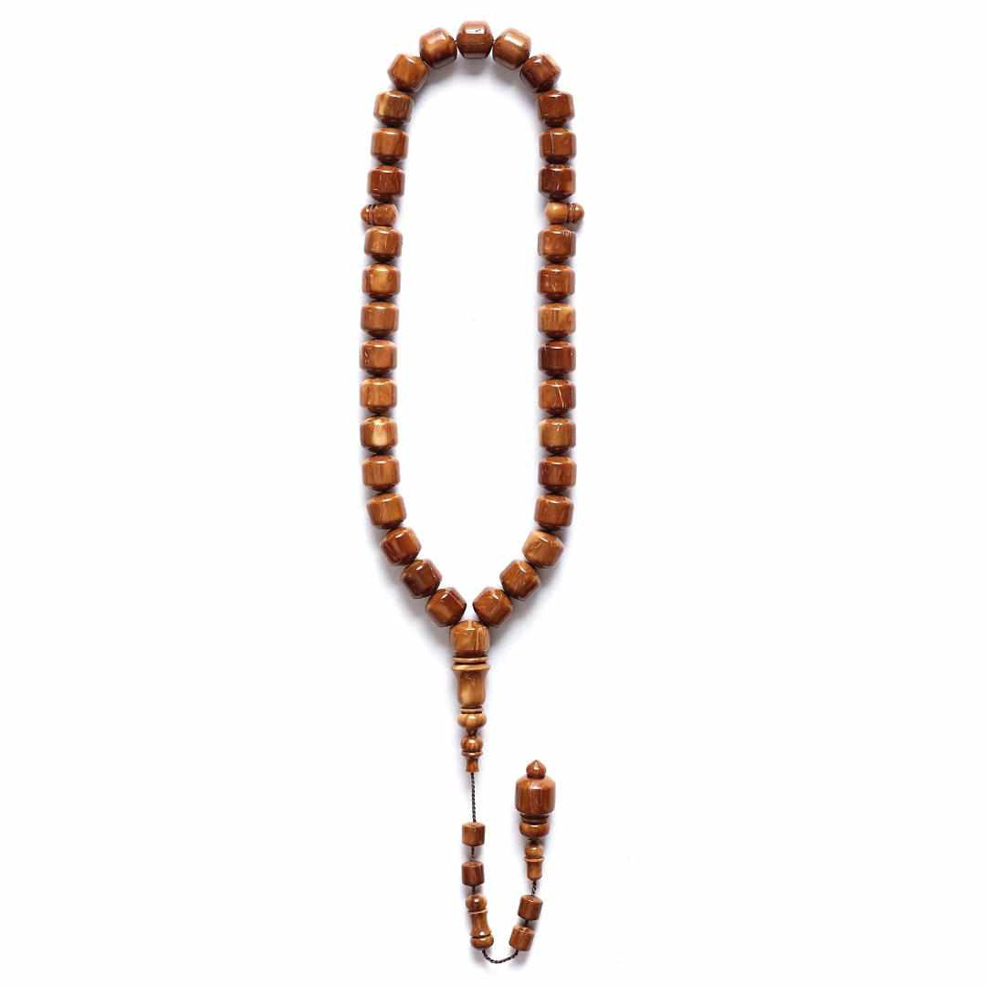 Connoisseur's Choice - Pomme Style - Kuk Seed - 33 Beads-Islamic Prayer Beads- Tasbih-Misbah-سبحة-مسبحة-BasmalaBeads-Basmala