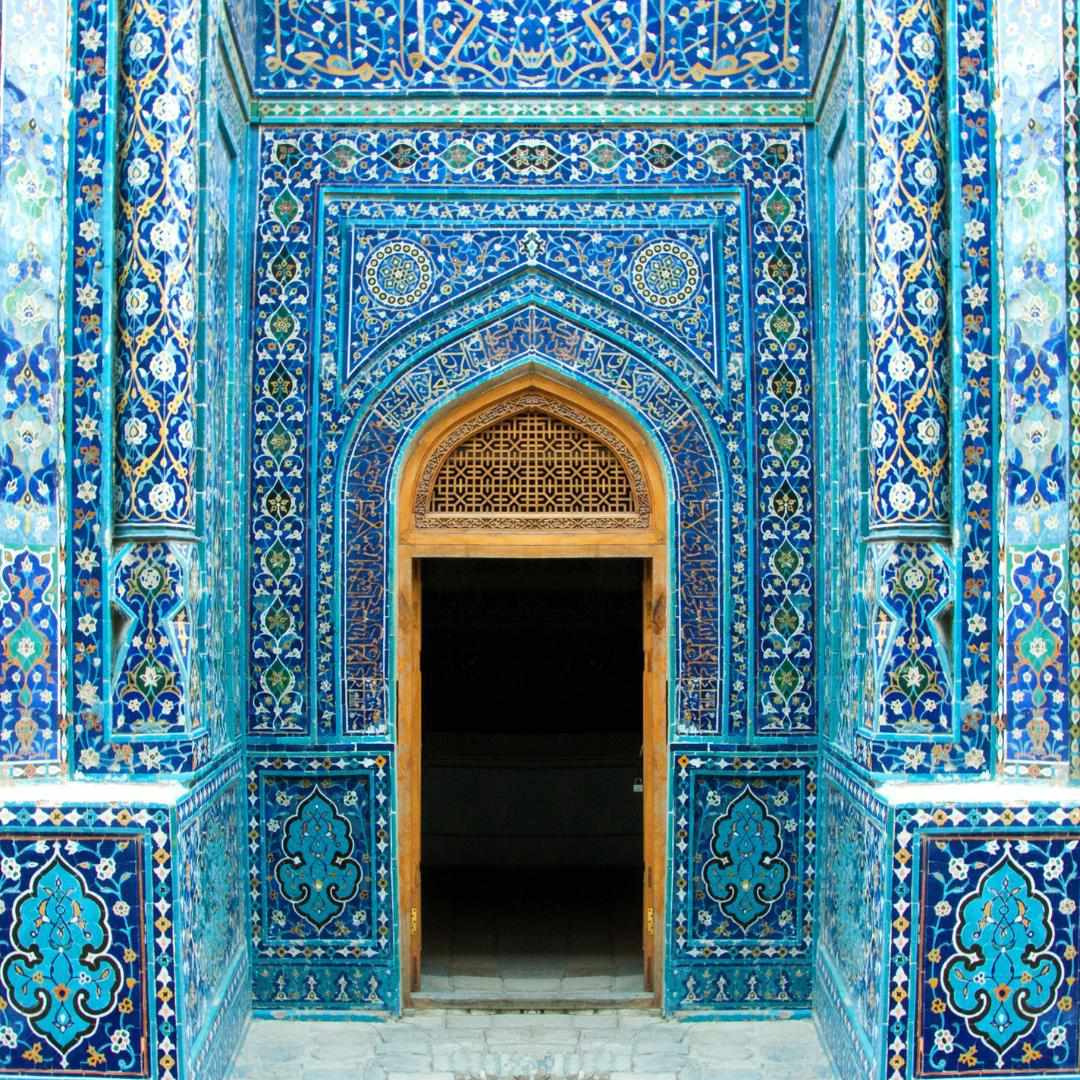 Heavenly Lapis Lazuli Gemstone Tasbih - Africana Collection - The Intuitive One - 100 Beads-Islamic Prayer Beads- Tasbih-Misbah-سبحة-مسبحة-BasmalaBeads-Basmala