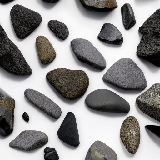 The One-Million Misbaha: Malachite, Lava, and Ebony - 100 Beads, 8mm