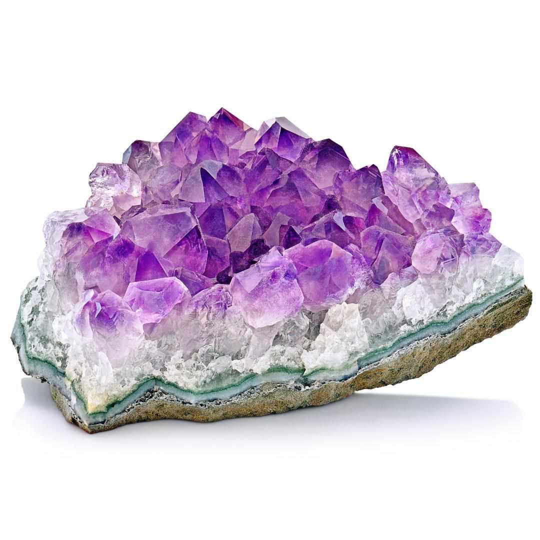 The Traveller Misbaha Bracelet: Amethyst and Ebony - 99 Beads, 5.5mm