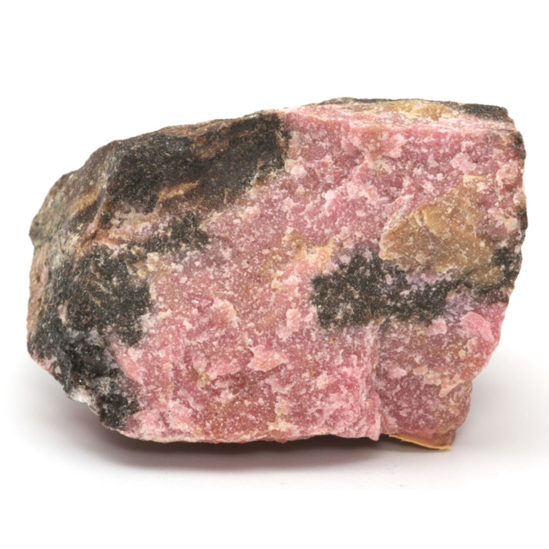مسبحة حجر الرودونيت الوردي الزاخر - ٩٩ خرزة - ٦ ملم