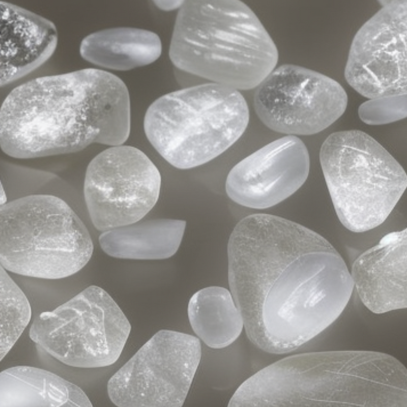 Hadid - Hematite and Pure Quartz Misbaha, 99 Beads (8 MM)