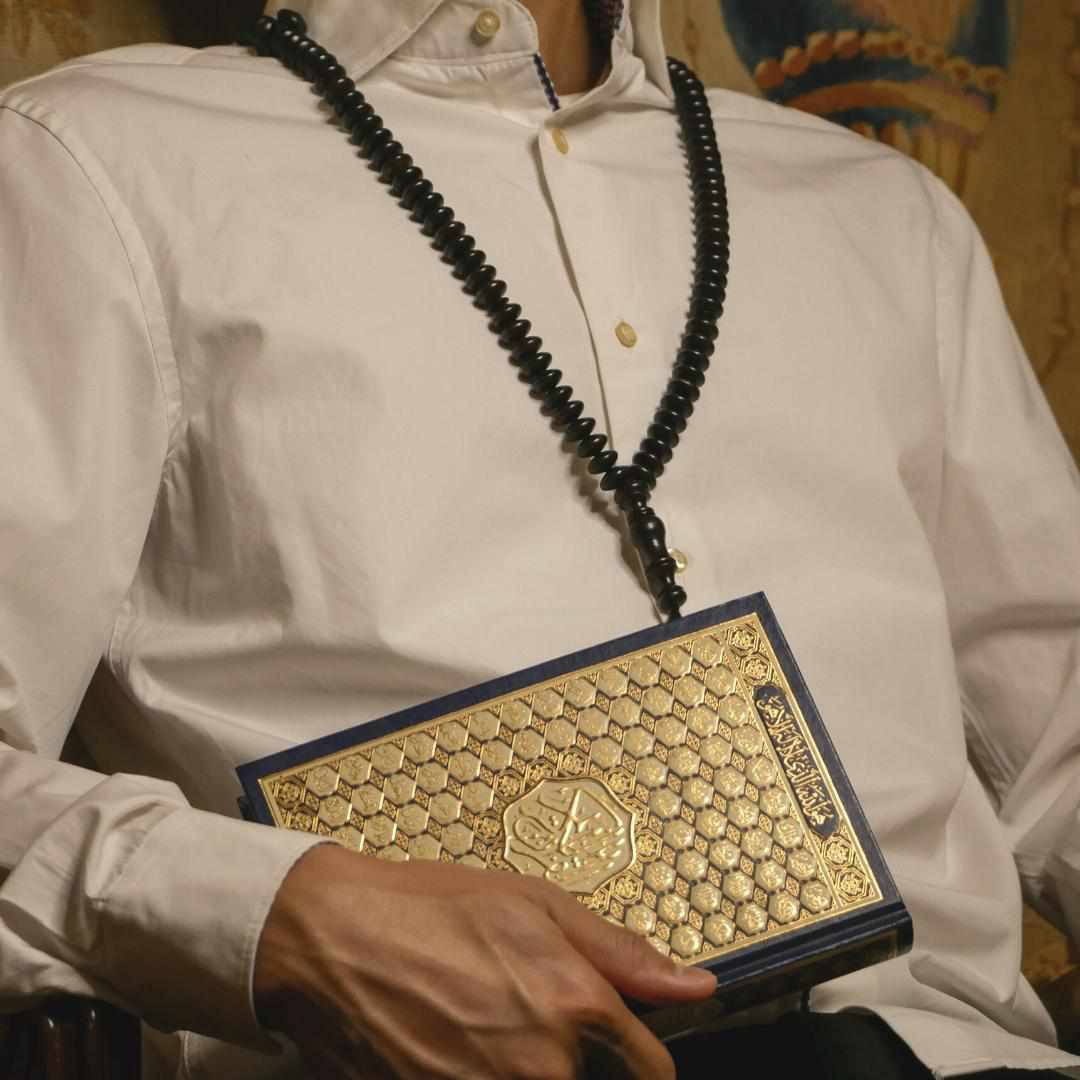 Exotic Ebony Wood - Dignified Disks Collection - Limited Edition - 99 Beads-Islamic Prayer Beads- Tasbih-Misbah-سبحة-مسبحة-BasmalaBeads-Basmala